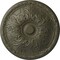 Ekena Millwork Granada Ceiling Medallion (Fits Canopies up to 4 1/4"), Hand-Painted Witch Hazel, 15 3/4"OD x 5/8"P CM16GAWHF - alternate 1